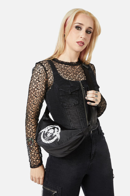 Dangerfield - Memento Mori Sling Bag - black