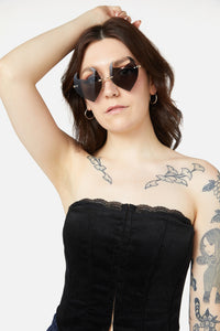 Dangerfield - Black Devil Glasses - black