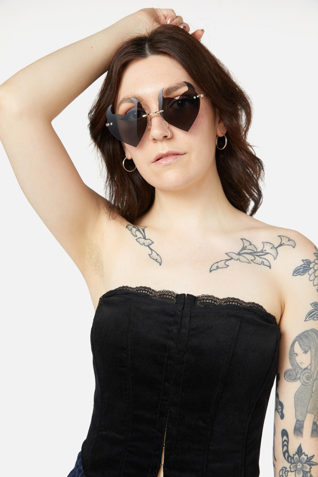 Dangerfield - Black Devil Glasses - black