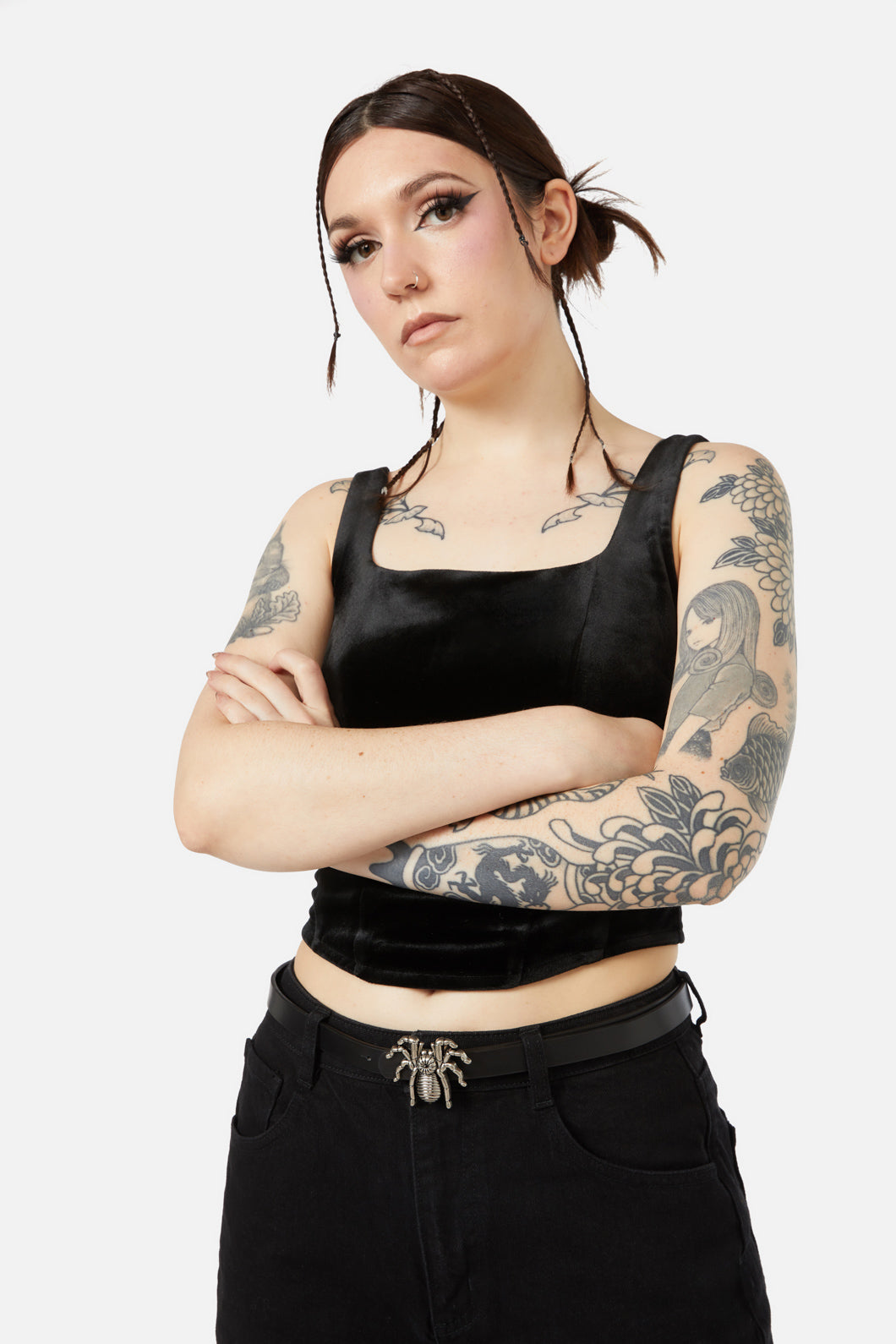 Dangerfield - Spider Buckle Belt - black