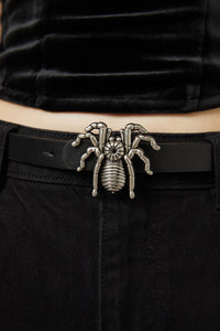 Dangerfield - Spider Buckle Belt - black