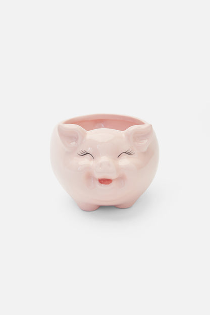 Dangerfield - Piggy Planter - pink