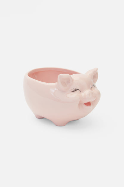 Dangerfield - Piggy Planter - pink