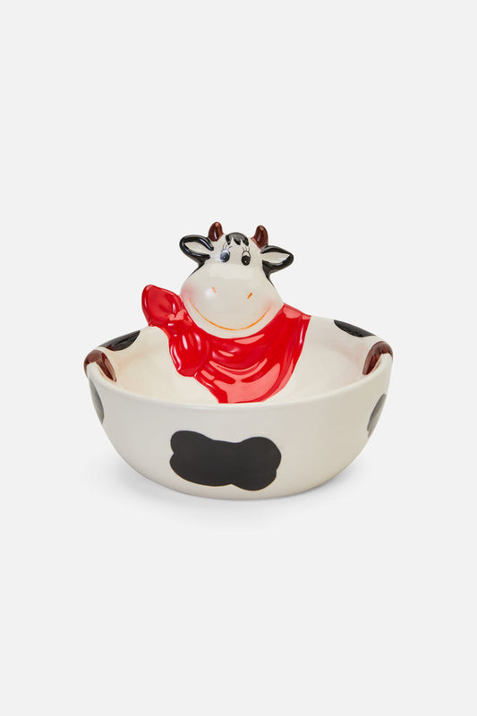 Dangerfield - Cow Trinket Bowl - white