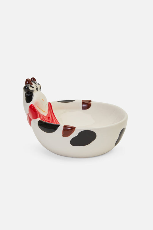 Dangerfield - Cow Trinket Bowl - white