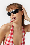 Dangerfield - Black Retro Rave Sunglasses - black