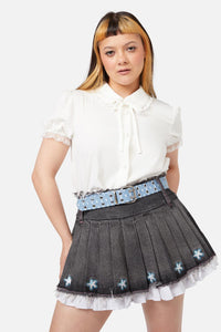 Dangerfield - Distressed Denim Belt - denim