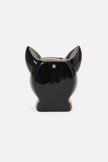 Dangerfield - Cat Vase - black-white