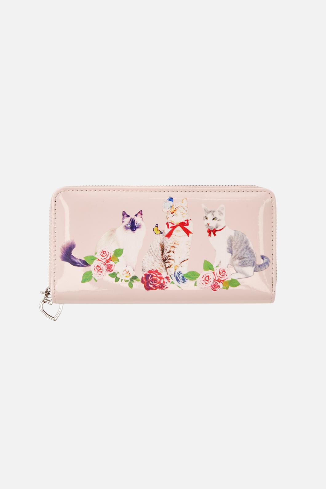 Dangerfield - Kitsch Kitties Wallet - pink