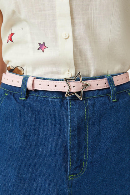 Dangerfield - Pink Star Belt - pink