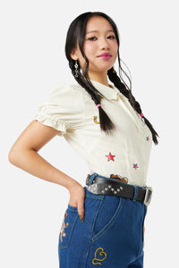 Dangerfield - Star Western Belt - black