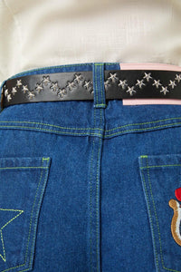 Dangerfield - Star Western Belt - black