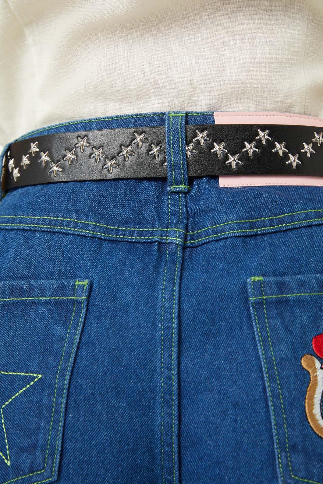 Dangerfield - Star Western Belt - black