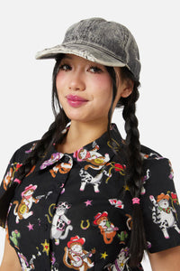 Dangerfield - Distressed Cap - grey