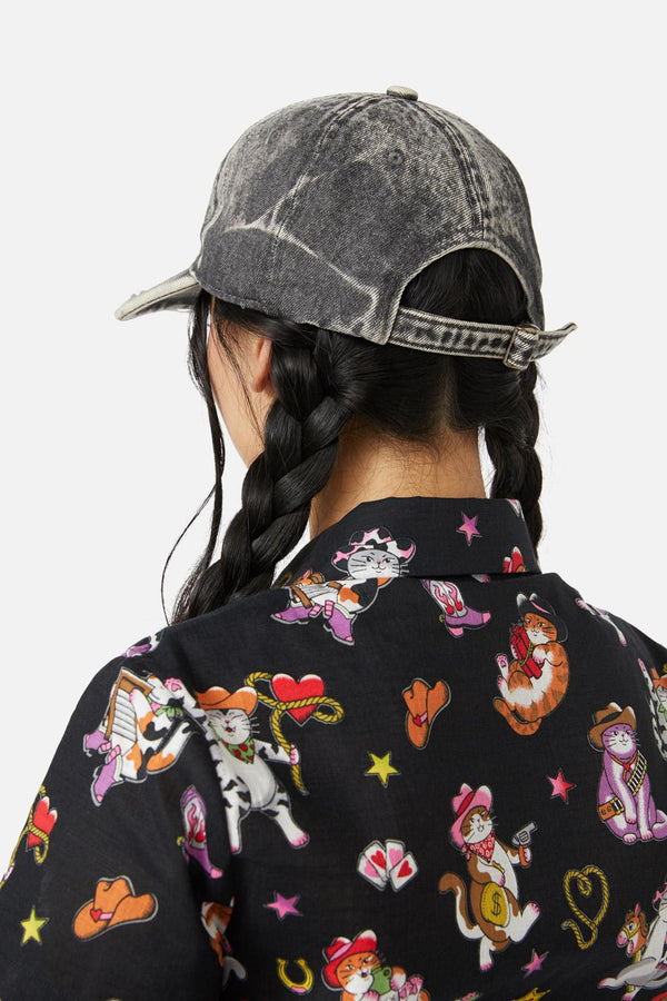 Dangerfield - Distressed Cap - grey