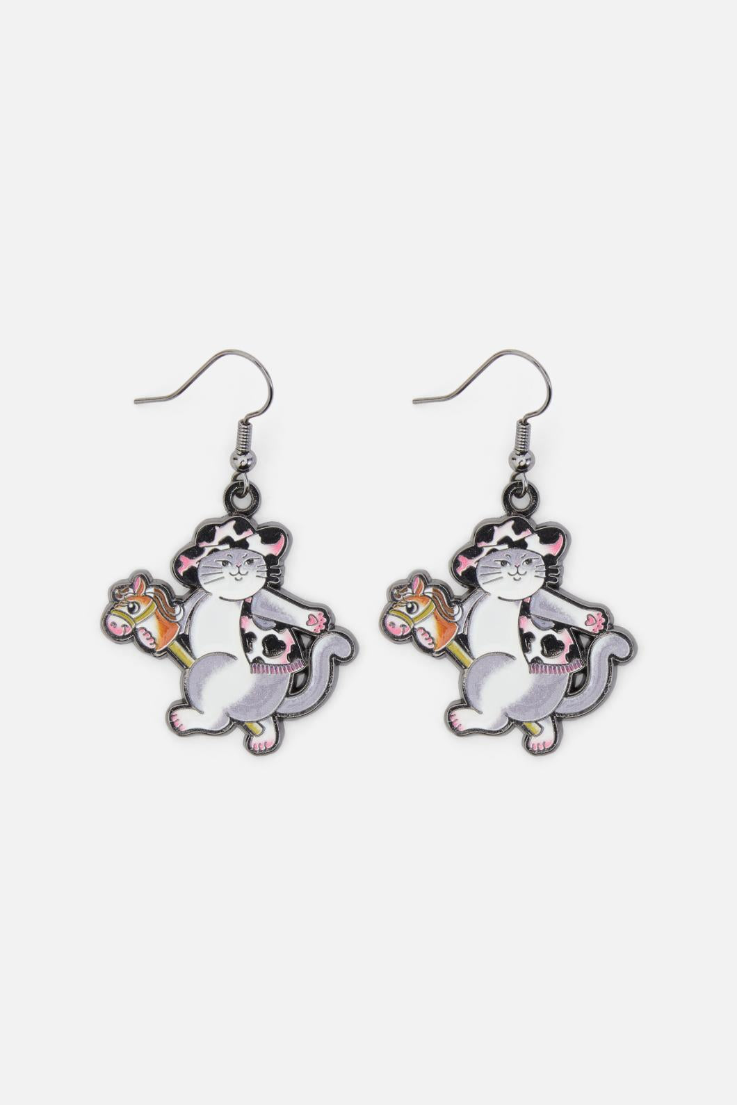 Dangerfield - Ranch Cat Earrings - multi