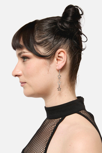 Dangerfield - Star Earrings - silver