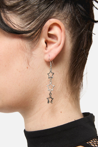 Dangerfield - Star Earrings - silver
