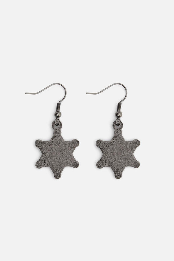 Dangerfield - Sheriff Earrings - mustard