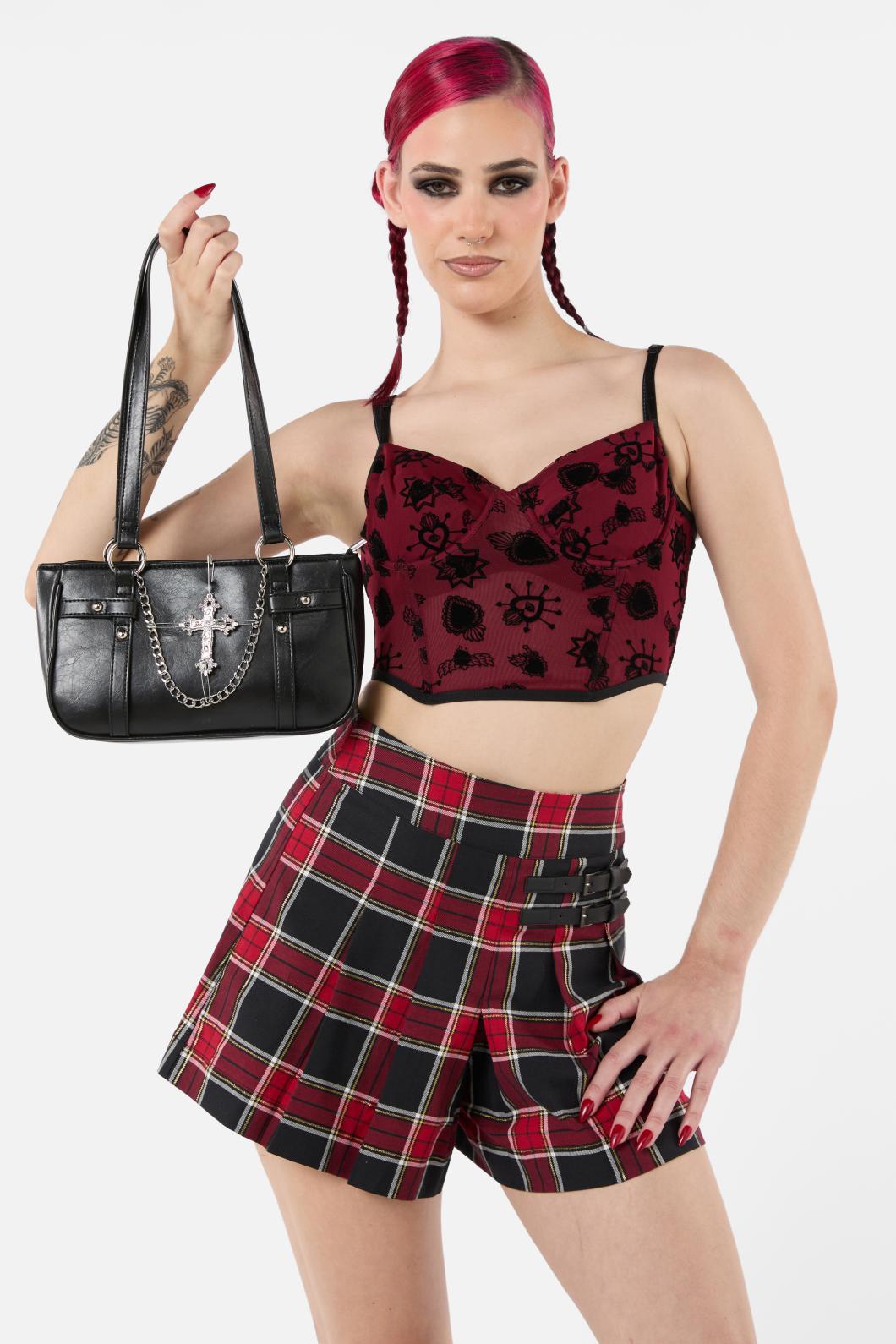 Dangerfield - Crucifix Charm Bag - black