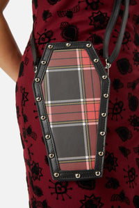 Dangerfield - Boundless Tartan Coffin Bag - black