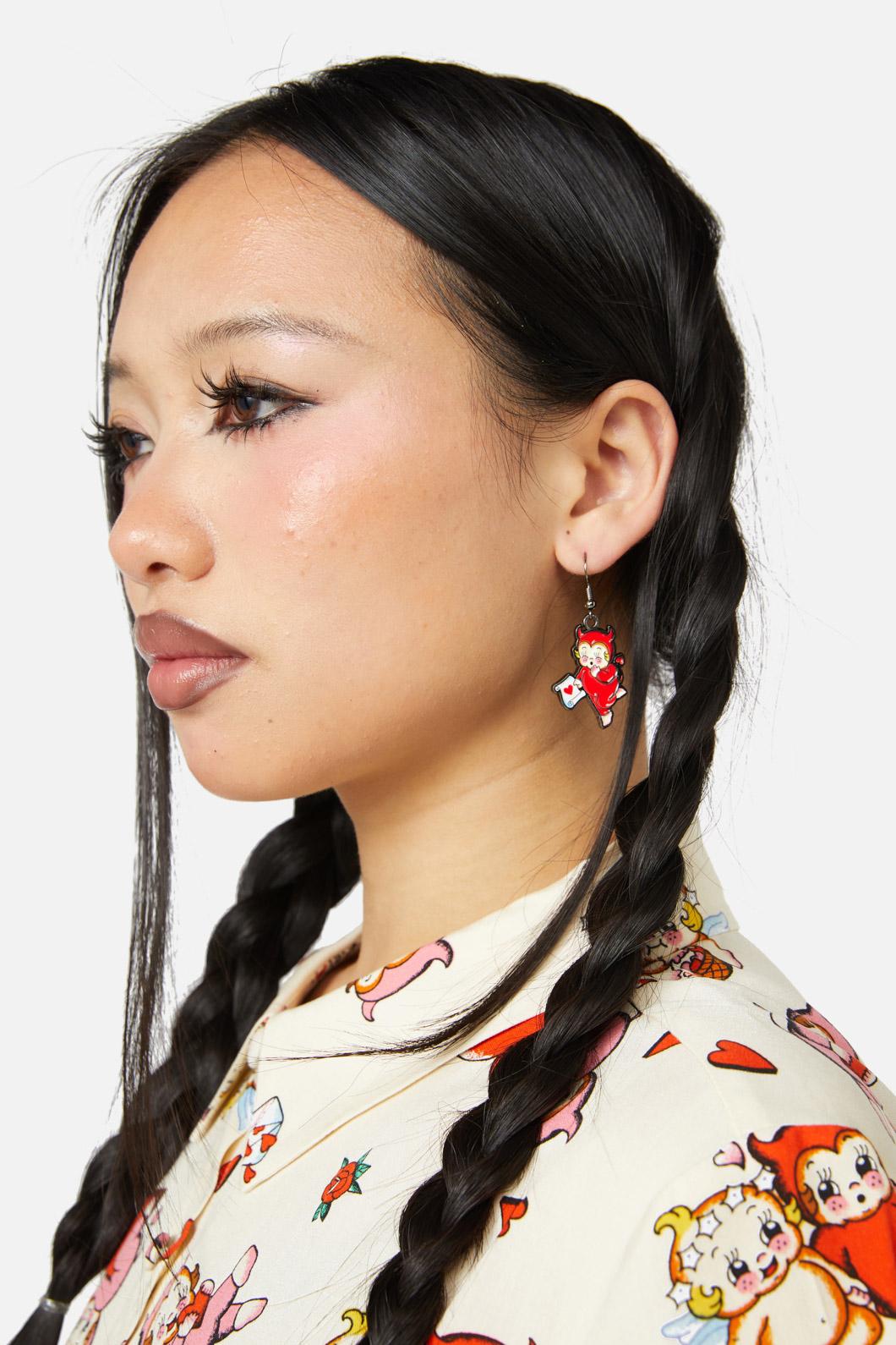 Dangerfield - Eros Earrings - red