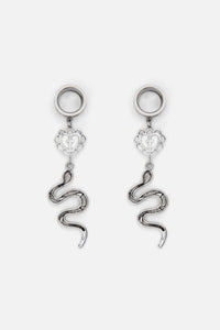 Dangerfield - Snake Tunnel Plugs - silver