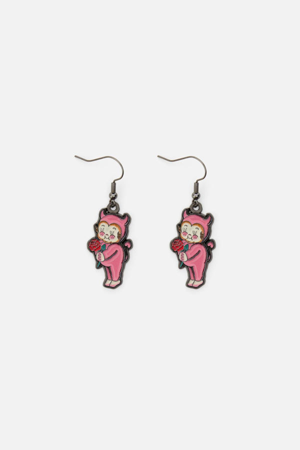 Dangerfield - Love Bird Earrings - pink