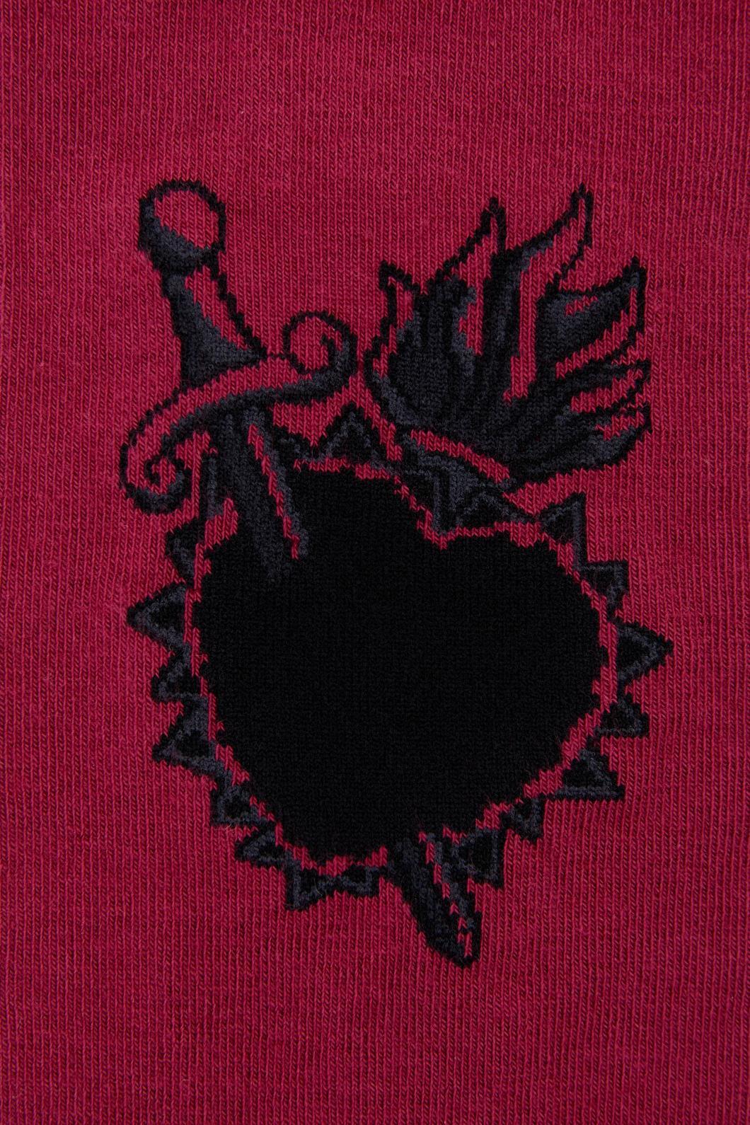 Dangerfield - Mercy Socks - dark-red