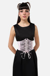 Dangerfield - Lace Corset Belt - pink