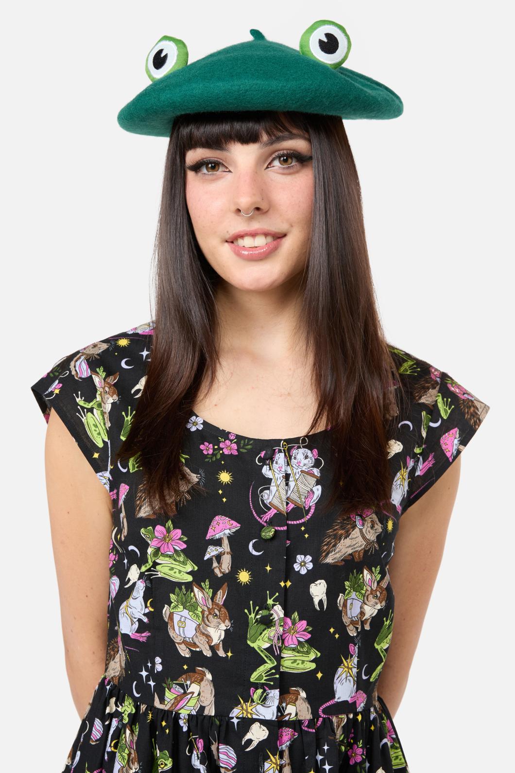 Dangerfield - Frog Beret - green