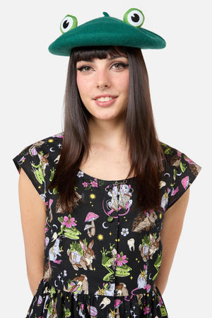 Dangerfield - Frog Beret - green