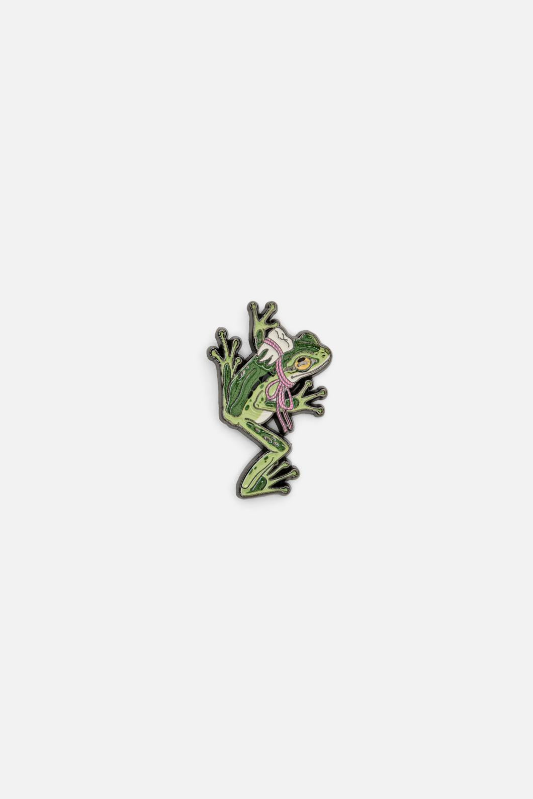Dangerfield - Frog Critter Pin - green