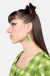 Dangerfield - Green T-Rex Earring - green