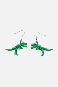 Dangerfield - Green T-Rex Earring - green