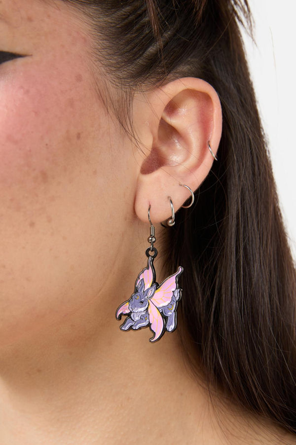 Dangerfield - Goodnight Bunny Earrings - multi
