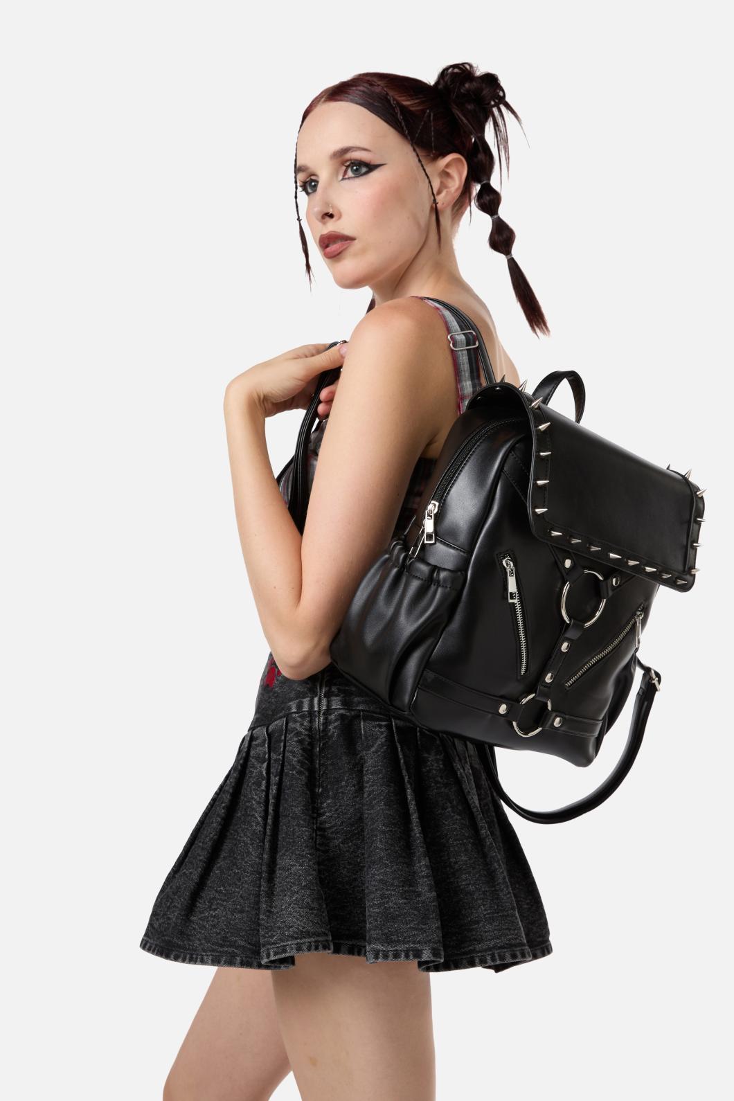 Dangerfield - Stud Backpack - black