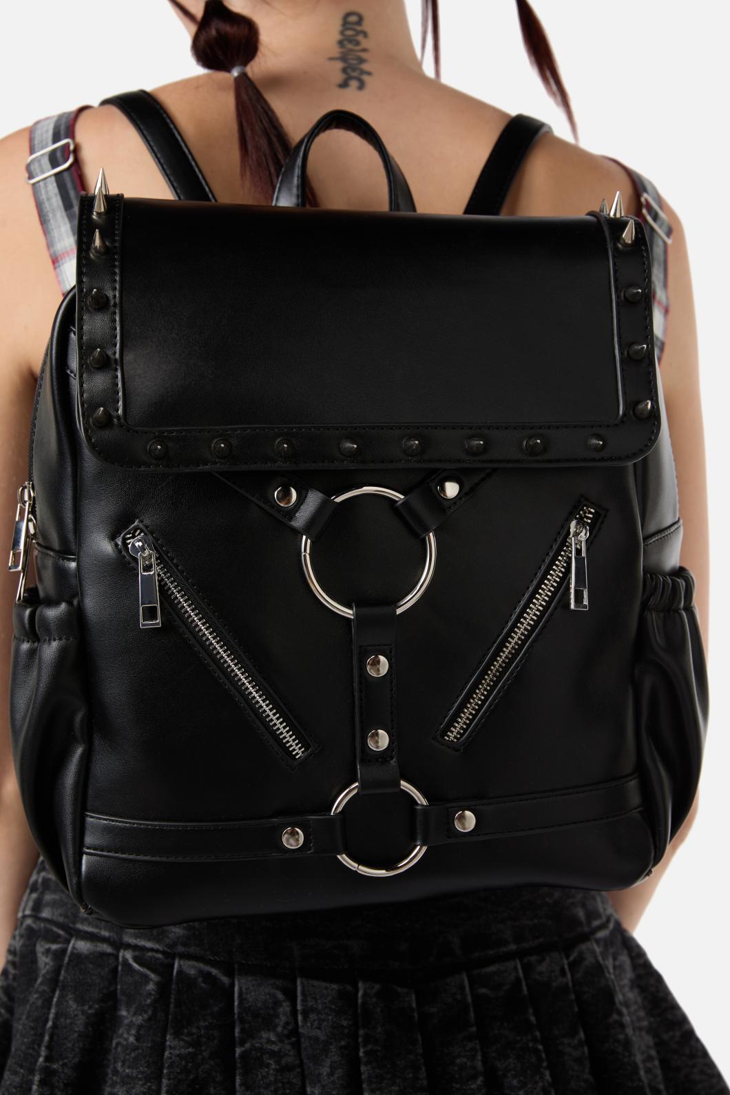 Dangerfield - Stud Backpack - black
