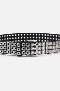 Dangerfield - Heavy Metal Stud Belt - black