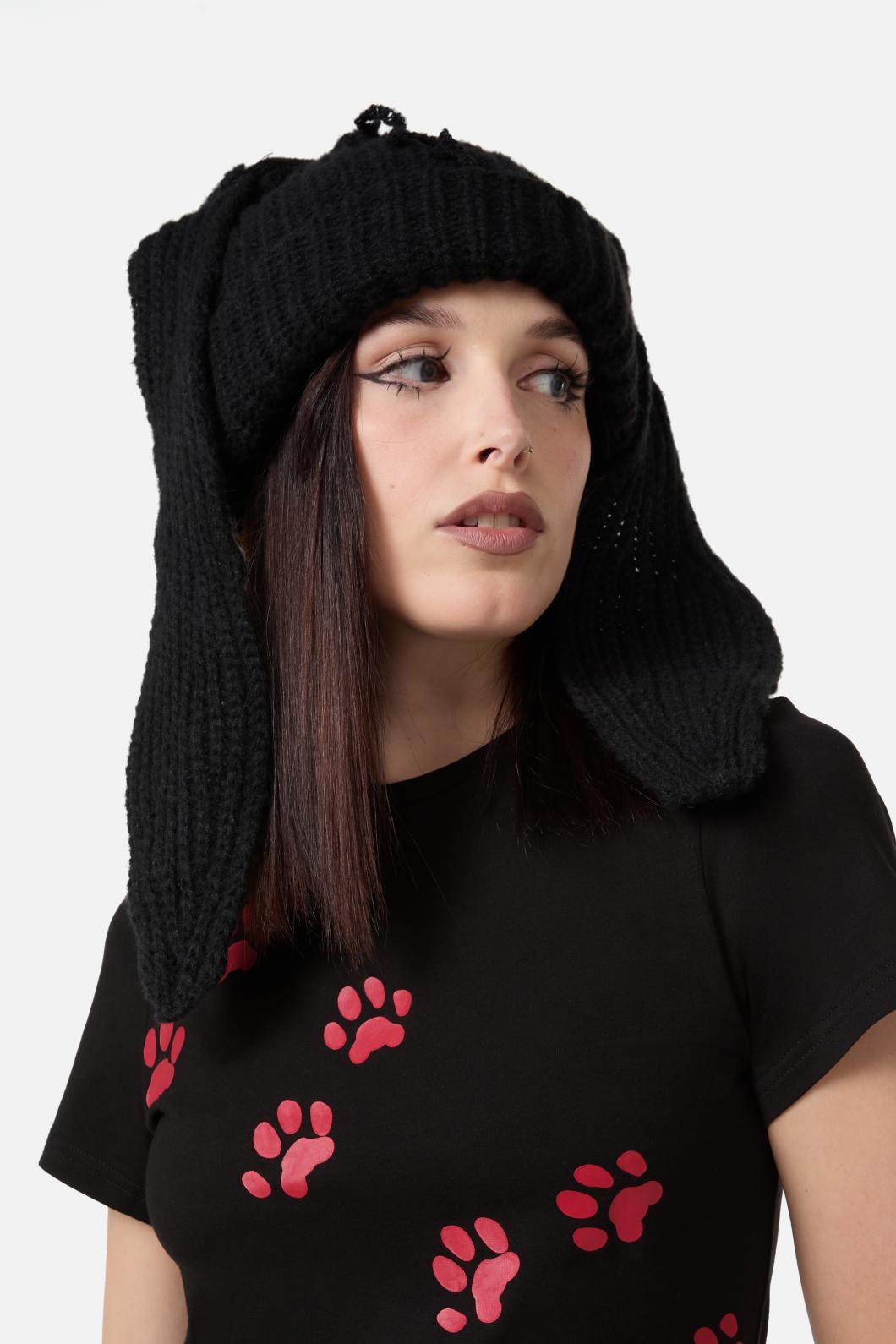 Dangerfield - Long Ears Beanie - black