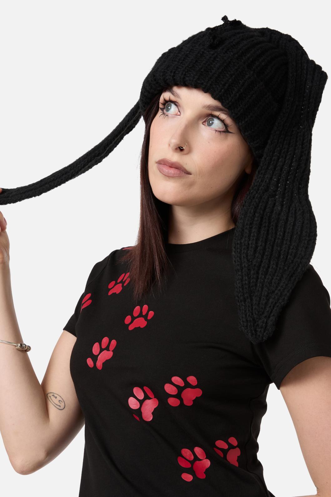 Dangerfield - Long Ears Beanie - black
