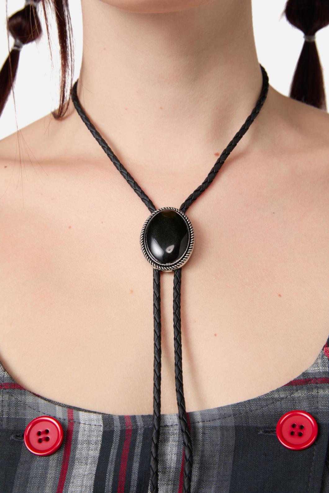 Dangerfield - Heraldry Bolo Tie - black