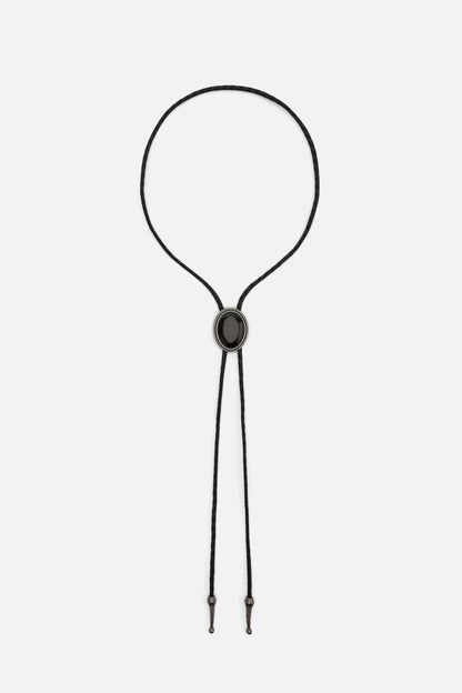 Dangerfield - Heraldry Bolo Tie - black