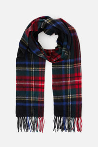 Dangerfield - Black Tartan Scarf - black