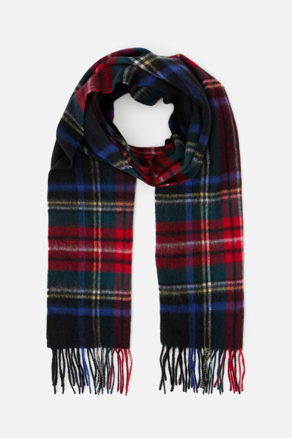 Dangerfield - Black Tartan Scarf - black