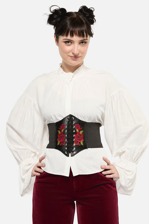 Dangerfield - Roses Corset Belt - black