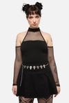 Dangerfield - Coffin Chain Belt - silver