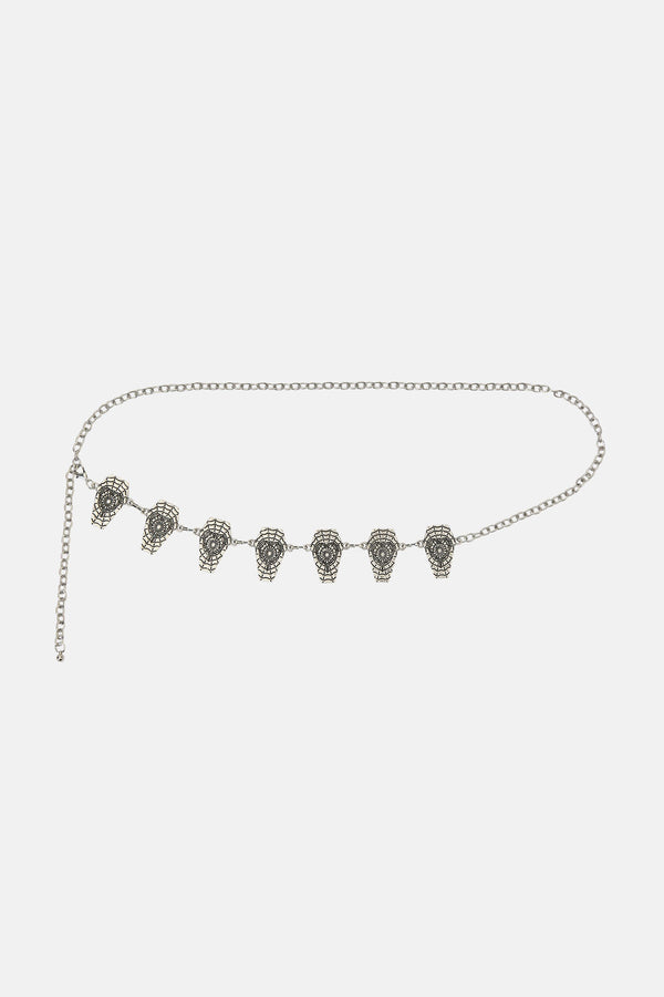 Dangerfield - Coffin Chain Belt - silver