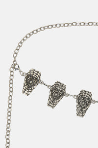 Dangerfield - Coffin Chain Belt - silver