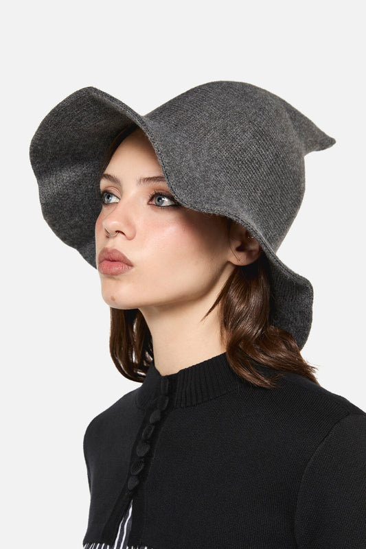 Dangerfield - Grey Witchy Hat - grey